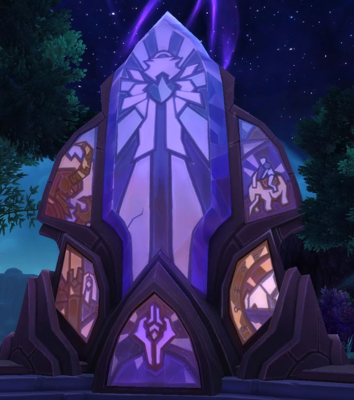 Crystal of the Exodar, Draenei glass