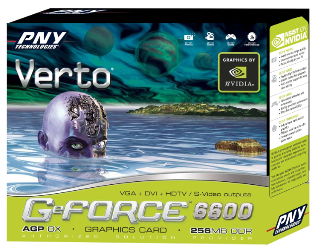 PNY Verto GeForce 6600